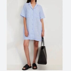 Everlane Linen Shift Shirtdress